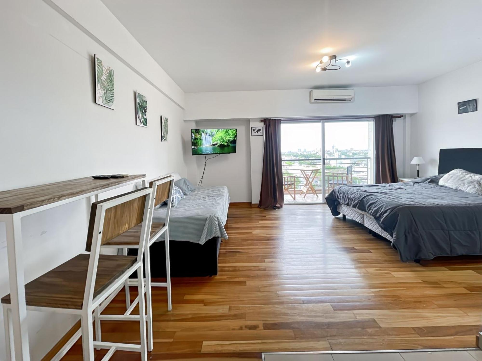 Cozy On A High Floor With Panoramic Views In Urquiza Apartamento