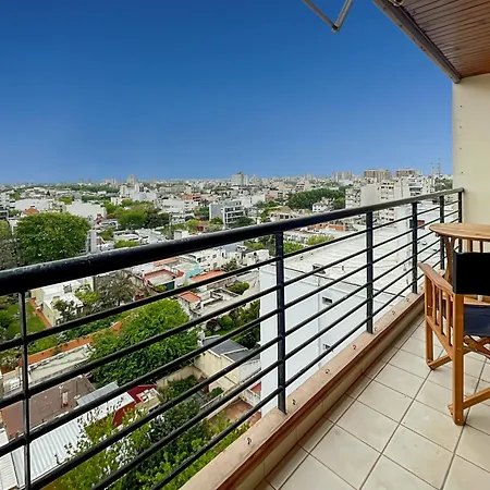 Cozy Studio On A High Floor With Panoramic Views In Villa Urquiza Buenos Aires Exterior photo